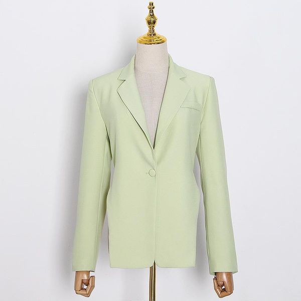 

zoulv independent aesthetic personality suit back big hollow metal chain decoration v-neck long sleeve blazer jackets lady coat women's, White;black