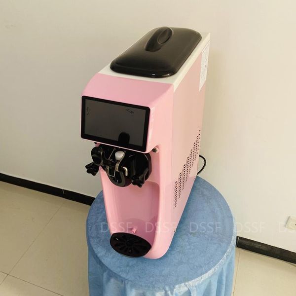 

ice cream making machine soft 220 v single head intelligent sweetener milk tea coffee shop