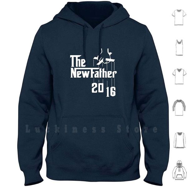 

the father 2021 hoodies dad daddy designs since men's & sweatshirts, Black
