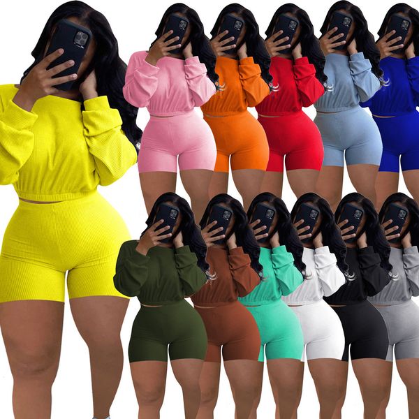 

women tracksuits 2 piece outfits designers clothes 2021 bat sleeve set plus size women clothing pants set jogging suits 839, Gray