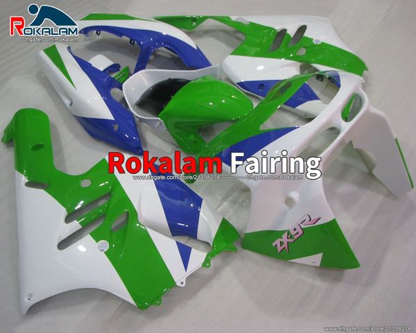 Peças de motocicleta para Kawasaki Ninja Bodywork ZX 9R ZX-9R 94 95 96 97 Fairing Kit ZX9R 1996 1997 Fairs Sportbike