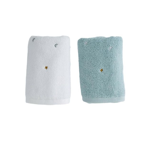 

towel cotton absorbent bath comfortable breathable gauze fashion solid color exquisite workmanship face soft 34*76