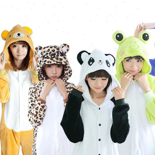 

all in one winter womens sleepwears warm pyjama cartoon unicorn onesies piece pijama hooded sleepwear kugurumi animal pajama for women, Black;red