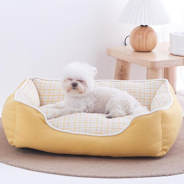 

removable cat bed house kennel nest pet dog sofa beds for dogs accessories cama para gato & furniture