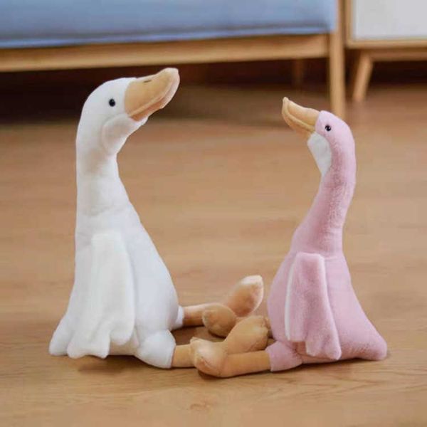 

40cm long neck goose stuffed plush doll cute soft stuffed dolls plushie animals toys for kids baby children birthday gifts