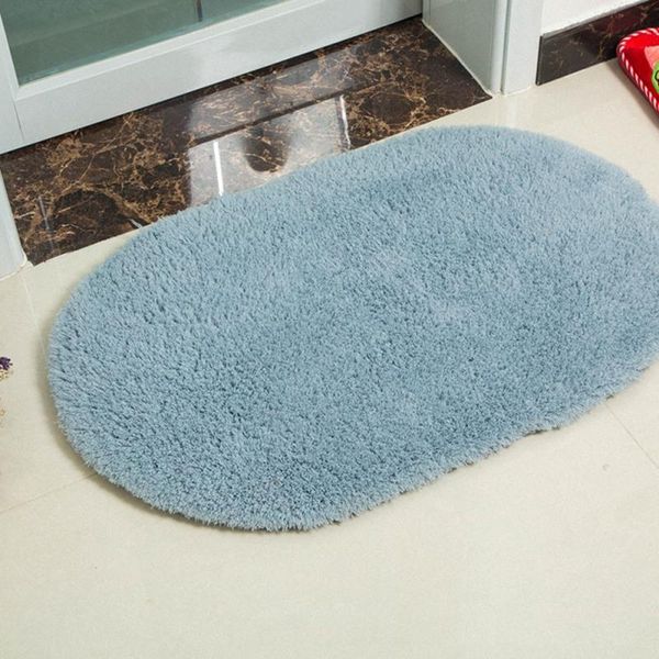 

lamb wool carpet anti-slip plush interior decoration bedroom room durable mat oval carpets