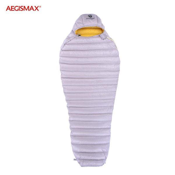 

sleeping bags aegismax leto 700fp white down mummy bag 3 season ultralight for hiking camping travelling
