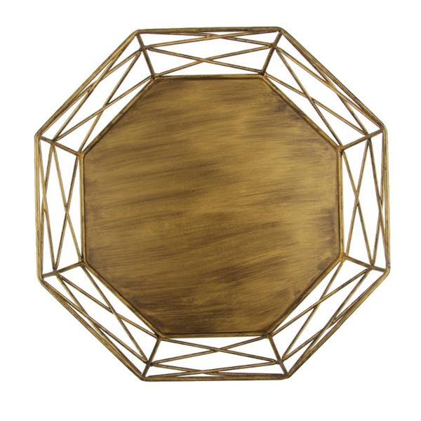 

other bakeware magideal hollowed out cake stand dessert plate polygon design iron gold silver for birthday christmas wedding party ornament