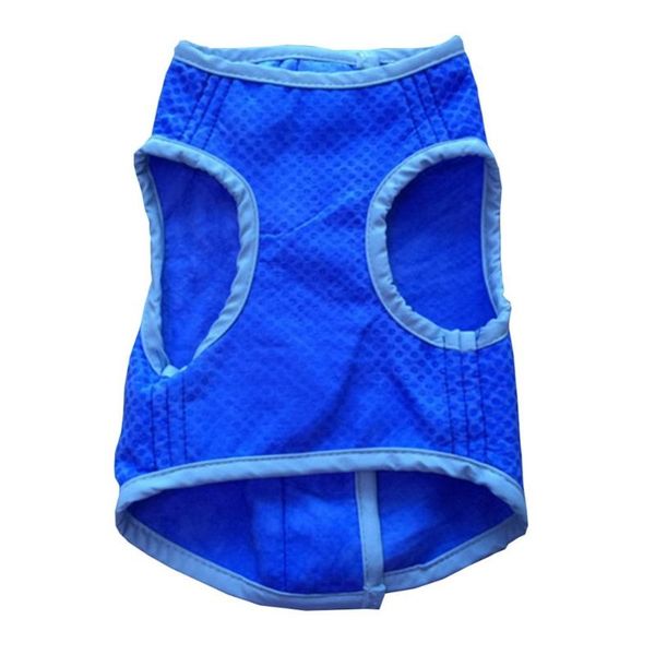 

dog apparel summer cooling vest pet mesh blue coat for small, medium and large