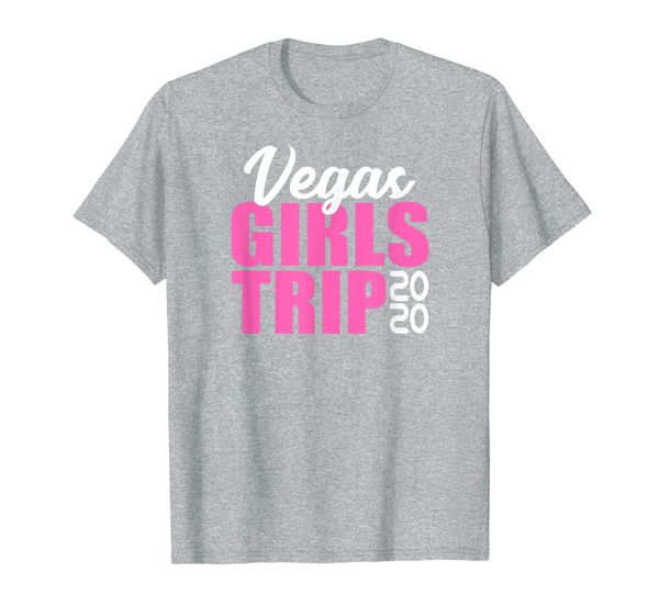 

vegas girls trip 2020 - vacation bachelorette matching group t-shirt, White;black