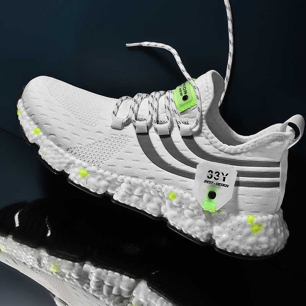 

designer running shoes summer high elasticity popcorn men's sports breathable fashion casual