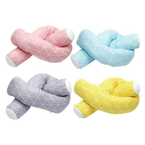 

infant soft cotton bed bumper born crib bedding snake pillow