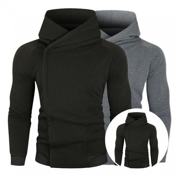 

men's sweaters hoodie all match great slim casual spring autumn, White;black