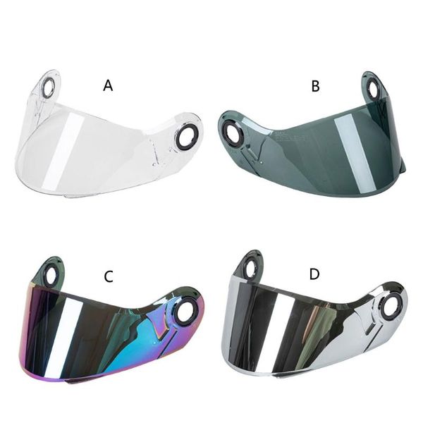 

motorcycle helmets 50lc cycling helmet goggles bubble shield lens retro visor compatible with ls2 ff370 ff394 ff325
