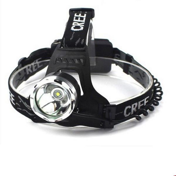 

aluminum t6 headlights led high-power long-range camping lamps outdoor lighting black 45 * 145 30 mm headlamps