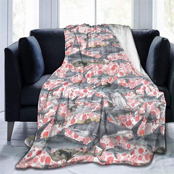 

blankets nautical cats riding sharks cubre camara green throw blanket 3d print on demand sherpa super comfortable for sofa