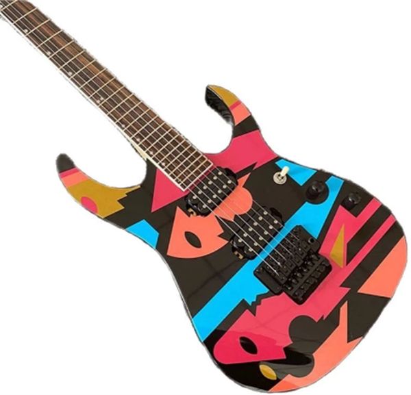 

electric guitar factory, direct painting, packaging painting, water transfer printing guitars guitarra