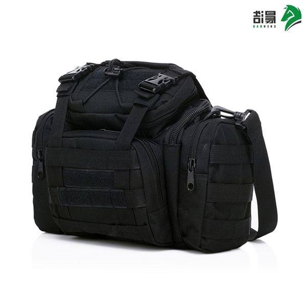

chenhao outdoor military fan tactics bag men's and women's general camouflage camera fishing travel single shoulder camera bag luy