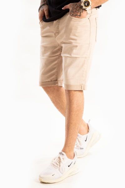 

men's shorts deepsea laser cutting lycra men 's jeans 2114659, White;black