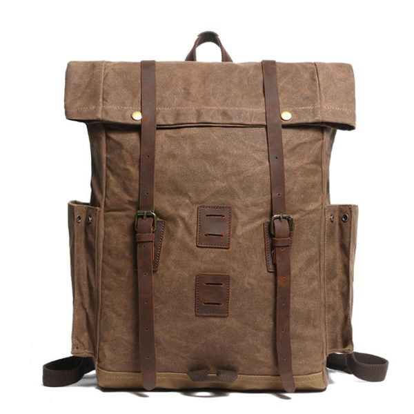 

backpack travel men's large capacity outdoor mountaineering bag student school business waterproof