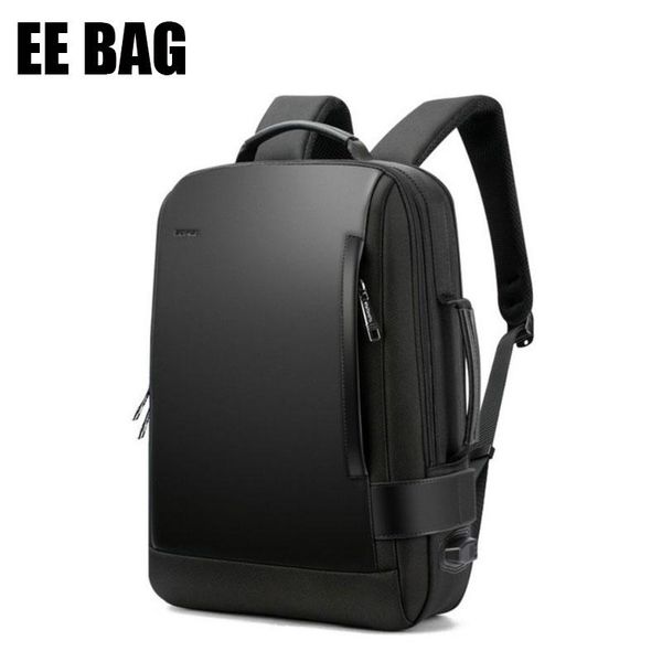 

backpack enlarge men business computer usb external charge 15.6 inch lapshoulders anti-theft waterproof travel