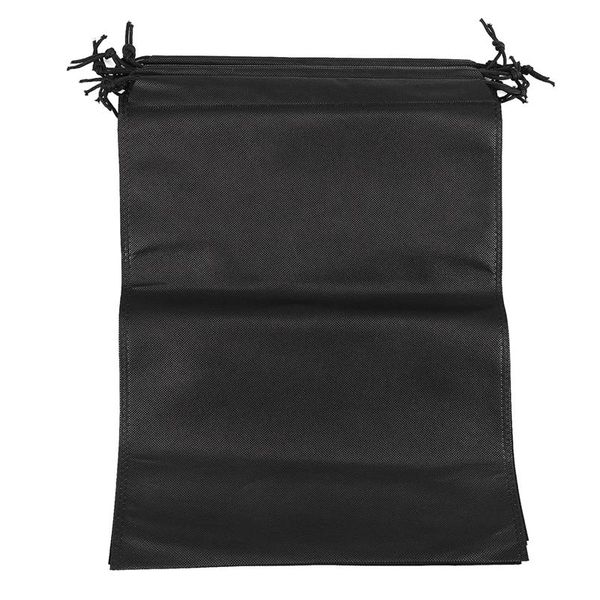 

storage boxes & bins 8 pcs shoes bag, cover black waterproof anti-dust portable bags for travel sports