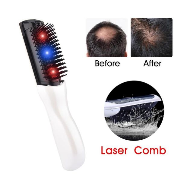 

electric hair brushes laser massage comb equipment growth care treatment brush grow loss therapy cap