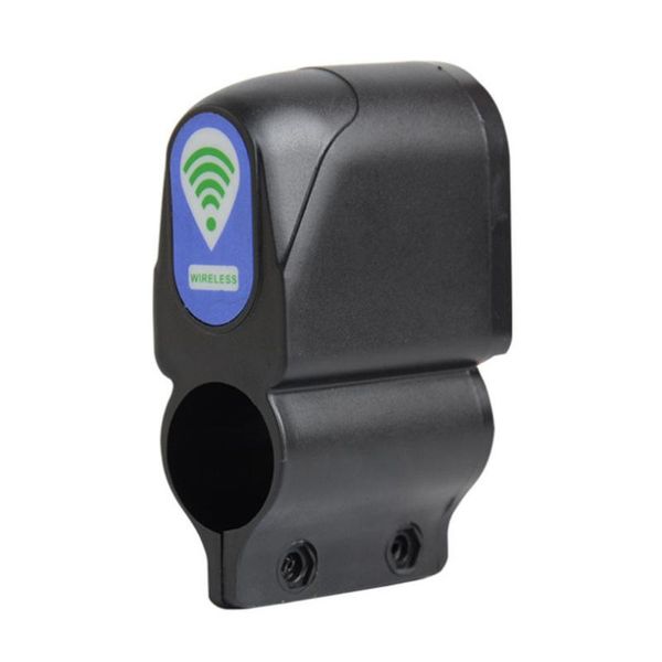 

bike locks alarm 110db audible sound lock (black)