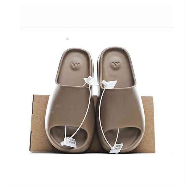 

fashion brand slippers foam men super great quality runner outdoor basketball football soccer sneakers sports sandal summer bedroom party o2, Black