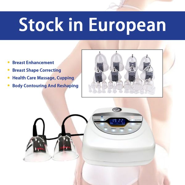 

portable slim equipment eu tax electric vacuum therapi machine lymph drainage face slimming breast enlarger beauty instrument enhancing cupp