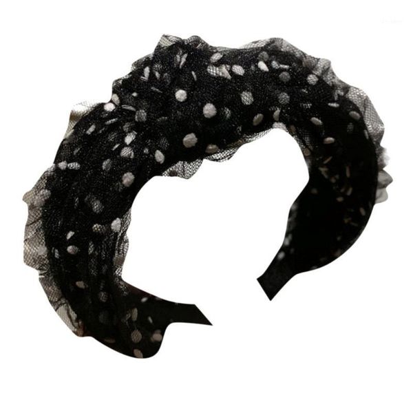 

accessories women's crystal headband lace mesh gauze fabric hairband head wrap hair band fashion design selling1