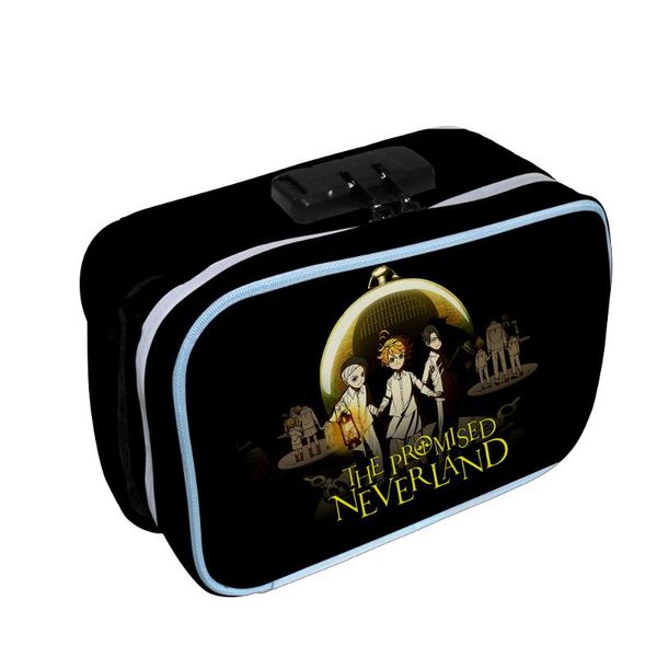 

cosmetic bags & cases the promised neverland merch oxford cloth 3d printing deodorant tobacco bag storage for female mini
