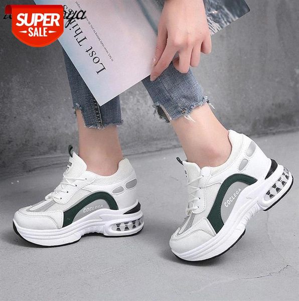 

women lightweight sneakers women outdoor height increasing shoes woman new breathable comfort shoes platform sneakers #0f5m