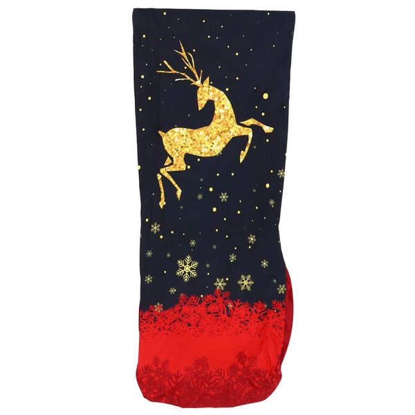 

chair covers 1pc christmas decorative cover elk pattern slipcover