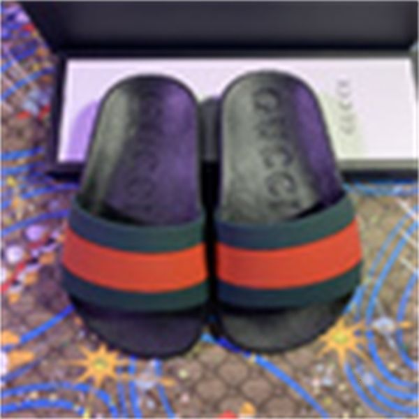 

6794 men sandals slippers slides loafers sandals, Black