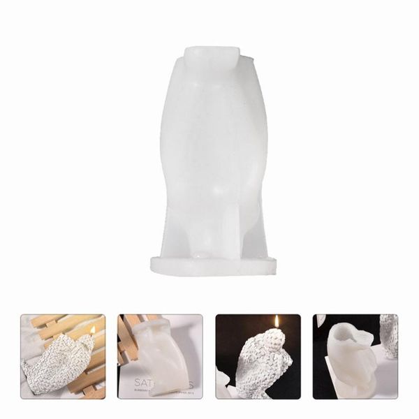 

craft tools creative thinker mold unique mosaic figurine candle silicone