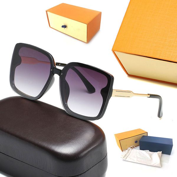 

mens sunglasses luxury womans sun glasses uv protection men designer eyeglass gradient metal hinge fashion women spectacles boxs glitter2009, White;black