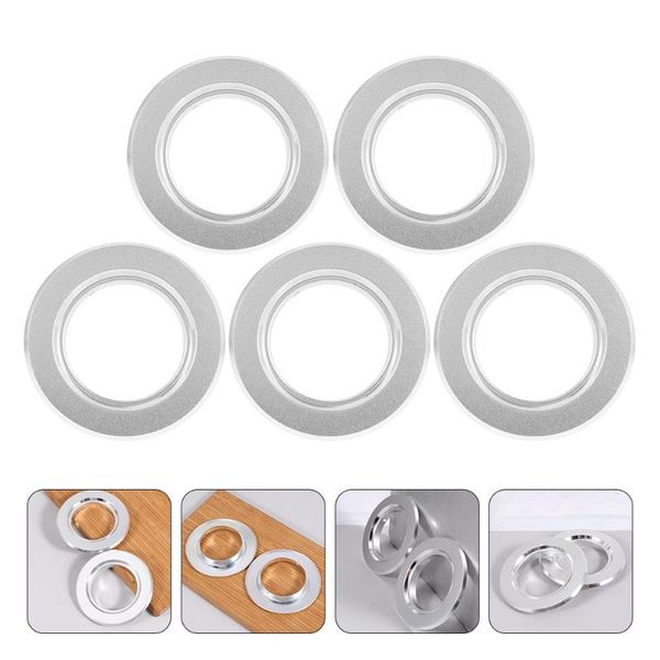 

aquariums 5pcs parrot wooden nest hole metal rings birds box anti-bite