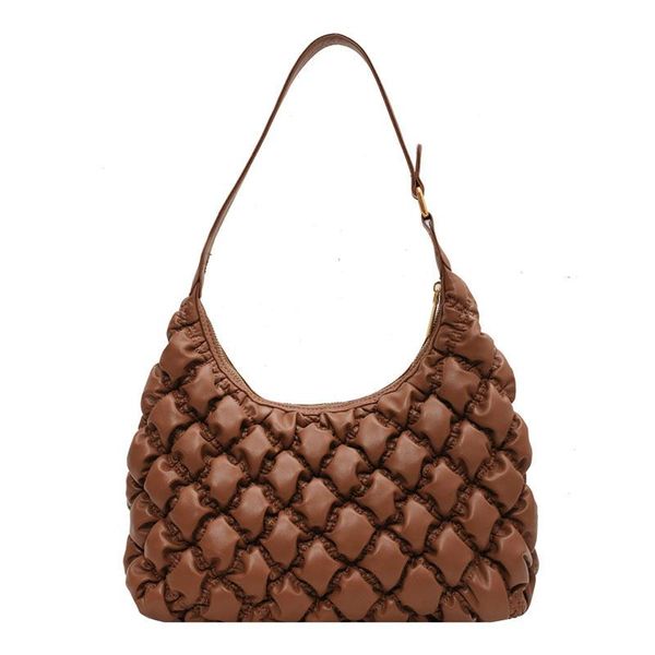 

evening bags women cotton feather hobo handbag fashion shoulder bag 2021 winter soft tote ladies designer underarm purse