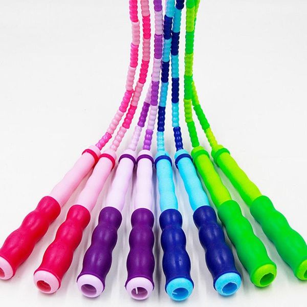 

jump ropes children rope crossfit sports training fitness bamboo joint adjustable speed exercise jumping wire casual equipment