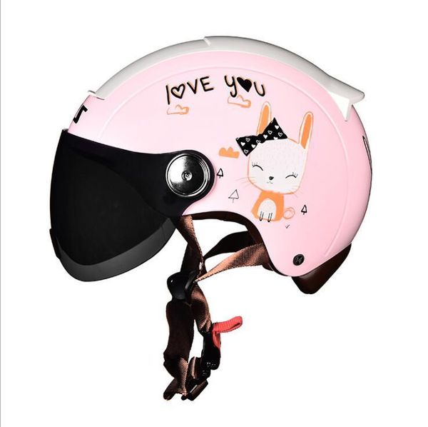 

motorcycle helmets aishi electric bicycle helmet men and women four seasons half riding sports cute gray winter warm