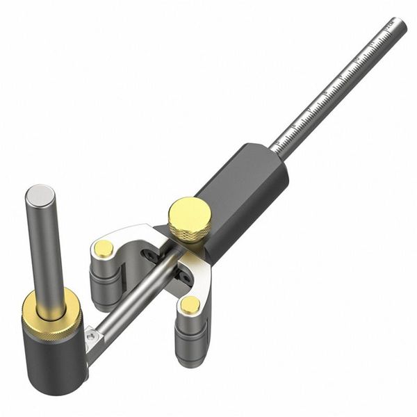 

professional hand tool sets straight and arc line scribe dual-purpose parallel drawing marking gauge automatic carpentry scribing