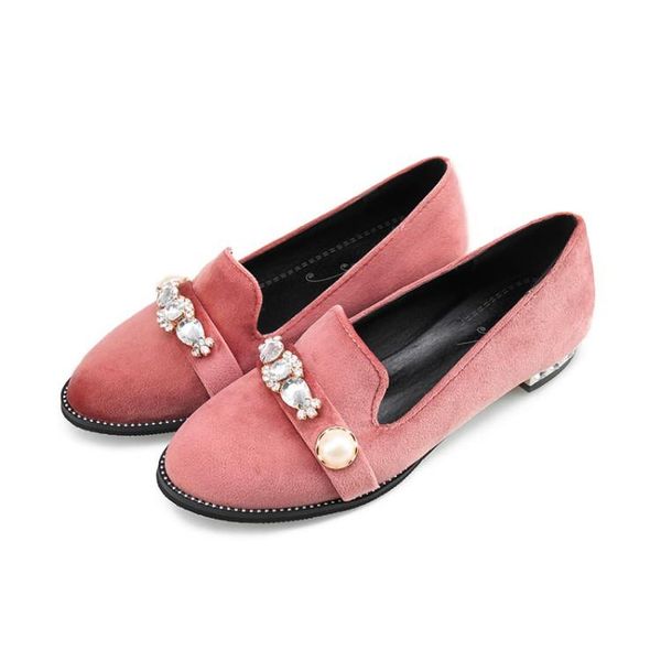 

dress shoes oversized personalized rhinestone summer flat ladies women woman, Black