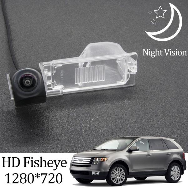 

car rear view cameras& parking sensors owtosin hd 1280*720 fisheye camera for edge u387 2007 2008 2009 2010 reverse accessories