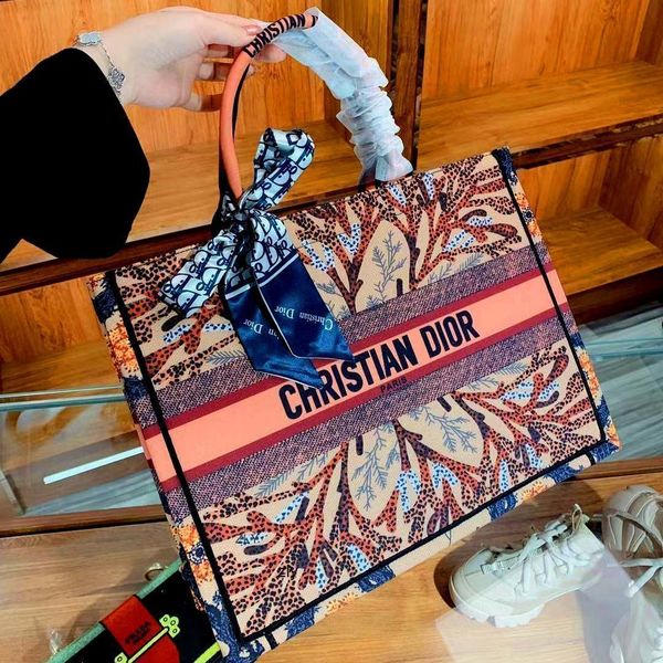 

bag women 2021 new star the same fashion atmosphere embroidery travel tote shopping zly zly bags handbag women luxurys bags