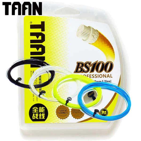 

4pcs taan bs100 badminton string 0.7mm high flexibility racket training sets