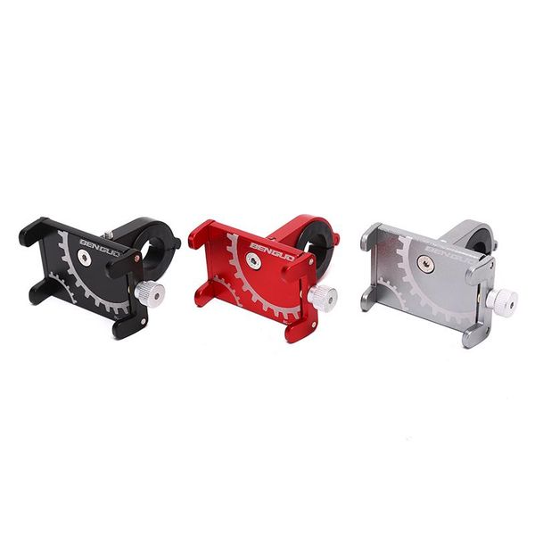 

car & truck racks aluminum universal bicycle phone mount holder mtb mountain bike motorcycle handlebar clip stand for smartphones