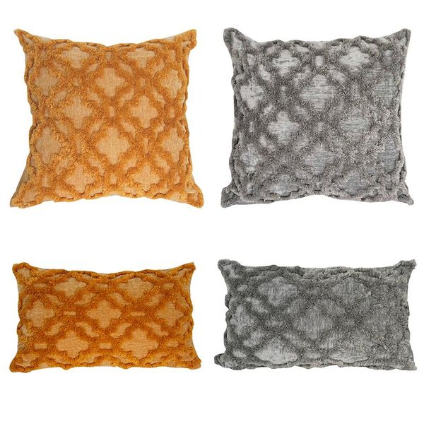 

cushion/decorative pillow handmade luxury moroccan style cushion cover boho ethnic grey brown with tassels 45x45cm/30x50cm homedecoration