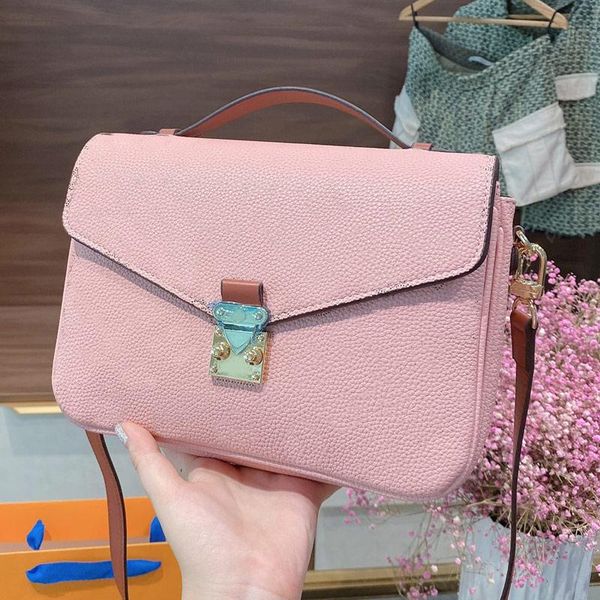 

envelope handbags high womens messenger handbag purse genuine leather shoulder bag quality classic flap bag ladies wallet old flower, Black;red