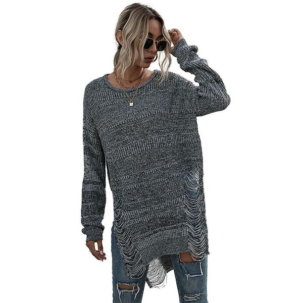 

women's sweaters winter autumn long loose solid dark grey pullover europe style fashion street ladie clothes, White;black